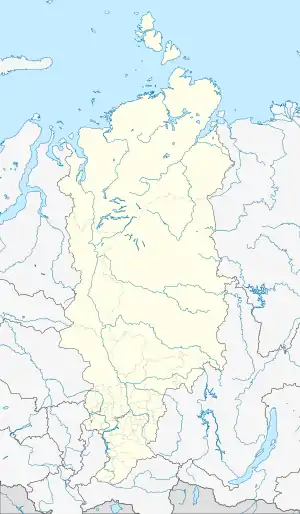 Cape October is located in Krasnoyarsk Krai