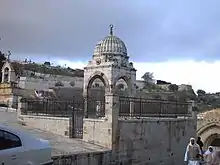 Outside view the Tomb of Mary