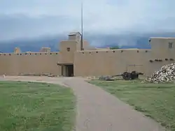 Bent's Old Fort outside view