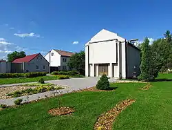 Centre of Litovany with the Chapel of St. Pius X