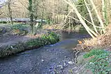 The Owendoher meets the River Dodder.