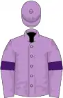 Mauve, purple armlets