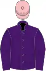 Purple, pink cap