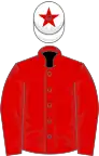 RED, white cap, red star