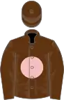 Brown, pink disc