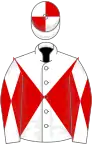 White and red diabolo, qtd cap