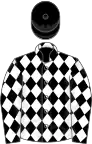 Black and white diamonds, black cap