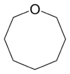 Structure of Oxocane