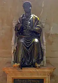 Saint Peter on his Throne (copy of a work in the Vatican)