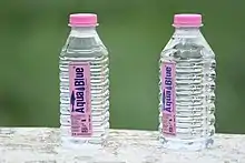 PET water bottle