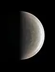 Image from about 94,500&nbsp;km (58,700&nbsp;mi) of Jupiter's southern polar region (27 August 2016)