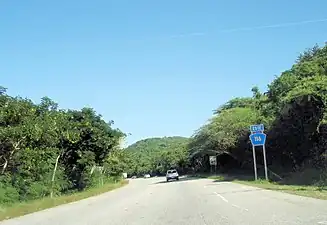 A rural stretch of Highway 116 in Lajas