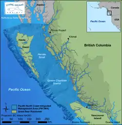 Map of PNCIMA.