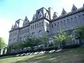 Angle of Packer Hall Late Summer