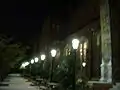Packer Court at Night