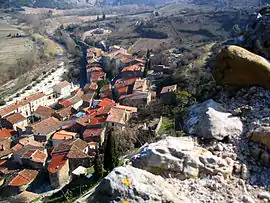A general view of Padern