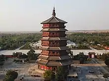 Buddha Pagoda (Fogong Monastery, Yingxian, China), 1056