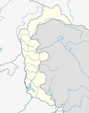 Chhamb is located in Azad Kashmir