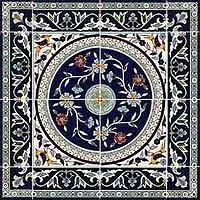 Ceramic tiles.