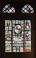 Stained glass window in the chapel, Pena Palace
