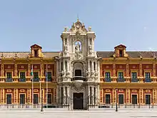 Palacio de San Telmo, Seville, Spain, 1682–1796, by Leonardo de Figueroa