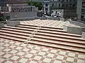The stage on the terrace