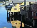 Palafitos in Castro, Chiloé Island, Chile.