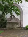 Fountain in the courtyard