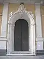 Palazzo Doria, gia Gio. Battista Spinola, Genova. Facciata su via Garibaldi. Portal