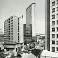 Façade detail in 1965