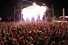 Festival on Zrce Beach