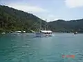 Saveiro in Ilha Comprida