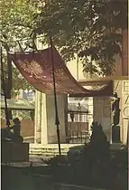 Polish pavilion during World Expo in Paris, 1937