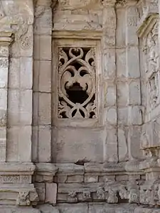 Pattadakal Virupaksa temple window
