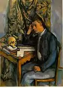 Young Man with a Skull, 1896-1898