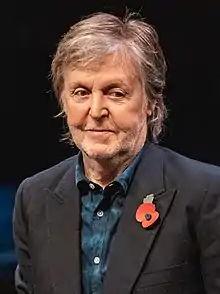 Paul McCartney smiling