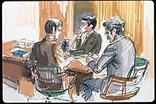 Attorneys discussing