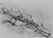 Artist's impression of planned Permit-class SSGN
