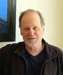 New Zealand poet Peter Olds, photographed in Dunedin, October 2014