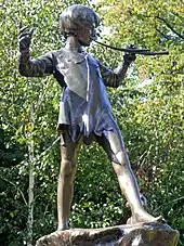 Image 42Peter Pan statue in Kensington Gardens, London (from Children's literature)