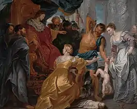 The Judgement of Solomon (1617) Peter Paul Rubens