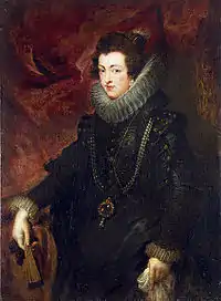 Portrait of Elisabeth of France. 1628, Kunsthistorisches Museum, Vienna