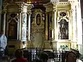 Holy Doors and lower portion of the iconostasis
