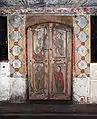 Interior door of Petrindu church