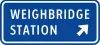 Service sign