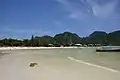 one of Phi Phi islands beach