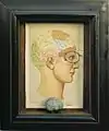 Phrenology of the Brain, 1895. 36 x 30.5 x 9&nbsp;cm. MuseumZeitraum Leipzig.