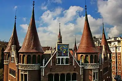 Casa de les Punxes by Josep Puig i Cadafalch (1905)