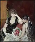 Pierre-Auguste Renoir, At the Concert, a Box at the Opera, c. 1880