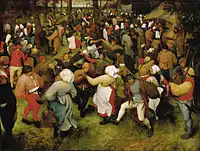 The Wedding Dance (1566), oil on oak panel, The Detroit Institute of Arts